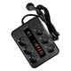 Подовжувач мережевий 1,75 м на 6 розеток + 4 USB + 2 Type-C, 3000W Power Socket F54-2PD Чорний - зображення 1