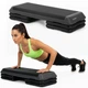 Степ-платформа 3-ступінчаста Actiget Pro 108 х 28.5 х 10-19.5 см Black/Grey (ACT0121) - зображення 2