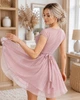 Короткое нарядное светлое платье Militon M/L розовый 43448627 - изображение 3