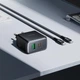 Адаптер сетевой HOCO C to C cable Upgrade charger set C158A |1USB/1Type-C, 45W/3A, PD/QC| 5195377 - зображення 3