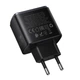 Адаптер сетевой HOCO Upgrade charger C158A |1USB/1Type-C, 45W/3A, PD/QC| 5195378 - зображення 6