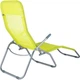 Leżak ogrodowy/plażowy grawitacyjny Outtec Aero Limonkowy 110213 (5907766662648) - obraz 2