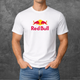 Футболка унисекс с принтом Red Bull Ред Булл базовая белая S - изображение 1