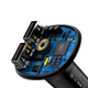 FM-трансмітер McDodo Bluetooth автомобільний зарядний пристрій із двома USB-портами для заряджання та передавання музики - зображення 5
