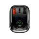 FM-трансмиттер Baseus S-13 Bluetooth MP3 плеер с зарядкой для автомобиля с двумя USB и поддержкой microSD до 32Гб - изображение 7