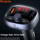 АЗП McDodo CC-5950 72W автомобільний зарядний пристрій з USB Type-A і Type-C для швидкого заряджання смартфонів і планшетів - зображення 7