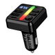 FM-трансмиттер Hoco E89 адаптер для автомобиля с Bluetooth и быстрой зарядкой 45W USB Type-A USB Type-C - изображение 1