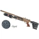 Пневматична гвинтівка PCP Optima Factor Sniper S FDE 4.5мм з кулями 400 шт — високоточна редукторна пневматика з 48.7 Дж - изображение 1