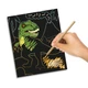 Креативный арт-комплект гравюр «Удивительные динозавры» Scratch Art со скребком - изображение 3