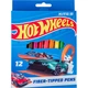 Фломастеры Kite Hot Wheels 12 цветов - изображение 1