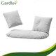 Подушки для садовых качелей GARDLOV Гнездо аиста 2-местные комплект 3 шт серые мягкие 27381 - изображение 2