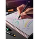 Фломастеры Faber-Castell кисточки Black Edition Pastel пастельных цветов, 6 цветов - изображение 5