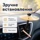 Мініатюрна автомобільна барабанна тарілка CAR Car Drum Cymbal 14 см з паличкою 9 см і регульованим кріпленням на дефлектор - зображення 5