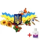 Набір алмазної вишивки на підрамнику ColorArt Символи України 30х40 STP472 + Подарунок лак для покриття - изображение 1