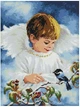 Алмазна мозаїка ColorArt Ангелочок хлопчик 30х40 ST429 - изображение 2
