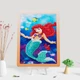 Набір алмазної мозаїки ColorArt з підставкою Русалочка 18х23 - изображение 1