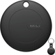 Bluetooth-локалізатор MiLi MiTag DUO для Android та Apple з чохлом Чорний (6938012335039) - зображення 1