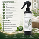 Спрей для обработки от клещей Green Prickly Ash Environmental Mite Remover Средство от пылевых клещей, 250 мл Спрей против клещей - изображение 3