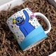 Чашка черная хамелеон матовая Rainbow Friends Радужные друзья 330 мл (РД00310) - изображение 1
