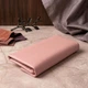 Клатч конверт с карманом для мобильного кожаный женский ST Leather 19271 розовый - изображение 4