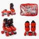 Ролики раздвижные Banwei 6098-65 S размер 31-34, колёса PVC 4,5 см в сумке, для детей от 6 лет - изображение 6