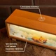 3D LED ночник "Мишка на облаках" подарок ребенку в комнату, корпус дерево, аккумулятор, USB Type-C, сенсорное управление - изображение 5