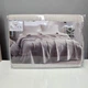 Турецкое муслиновое покрывало плед Exclusive Muslin 220х240 Евро Melange Milk Хлопок 100% - изображение 3