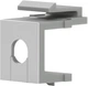 Набор из 12 заглушек Ubiquiti Keystone Blank Insert Pass-Through Grey (UACC-Keystone-Blank-Insert-TH) - изображение 1