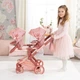Wózek dla lalek Bayer Design Xeo Twin 26726AA (4003336267266) - obraz 7
