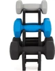 Zestaw hantli neoprenowych na stojaku Gymtek G-42804 (5905884428047) - obraz 3