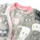 Теплий комбінезон для дівчинки з принтом Bubble Bunny Dexter`s 92 Сірий (d1204-34-92-sm) - изображение 3