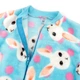 Теплий комбінезон для дівчинки з принтом Bubble Bunny Dexter`s 86 Блакитний (d1204-51-86-sm) - изображение 3
