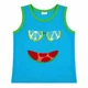 Детская майка для мальчика United Colors of Benetton 162343 56 см Голубая (2200004415246) - изображение 4