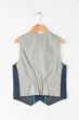 Детский классический жилет для мальчика United Colors of Benetton 162424 146-152 см на 11-12 лет Темно-синий (2200004417783) - изображение 2