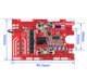 BMS Li-ion 5S 18/21 V 50A потужна плата акумулятора Макіта bms 5 mos - зображення 3