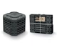 Компостер Prosperplast Compogreen Vario 650л-1250л пластик чорний - зображення 2