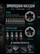 Викрутки набір 115в1 універсальний JoyPro Precision Screwdriver прецизійна викрутка зі змінними бітами набором на 115 міні інструментів маленьких викруток + зірочка для ремонту ноутбука телефонів окулярів годинників точних професійних робіт - зображення 4