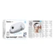 Масажер HOCO HP54 1000 mAh Airbag eye massager White - изображение 2