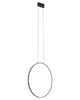 Люстра Nowodvorski 10811 Circolo LED M 1x21W 3000K 660Lm IP20 черная - зображення 1