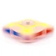 Головоломка Rubik's Cube Fingertips Spinner АБС-пластик компактна 8 см пастельний рожевий блакитний - зображення 5