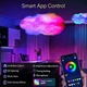 Подвесной LED-светильник TouCloud «Облако» с RGB, пультом и управлением через смартфон - изображение 7