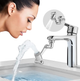 Насадка на кран Faucet splash head Поворотна головка – аератор для змішувача Поворотна головка на 1080 - зображення 3
