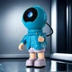Проектор звездного неба лампа-ночник Astronaut Projector Lamp K2301 с сменными картриджами - изображение 2