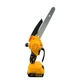 Акумуляторна мініпила DEWALT DCM16 1/4", 200 мм шина, 12 м/сек швидкість ланцюга, 48V/6AH 2 шт. - зображення 2
