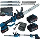 Акумуляторна пила BOXER BX-3439 шина 30см з телескопічною штангою 70-100 см (АКБ 48 В 5 Ah) - изображение 3
