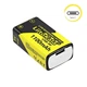 Батарейка LiitoKala Крона 6f22 аккумуляторная, зарядка через USB Type-C, 9V/1100mAh - изображение 1