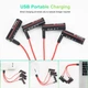 Батарейки AAA аккумуляторные Soshine с разъемом USB Type-C на 1.5V/1100mWh - 4 ШТ. - изображение 6