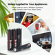 Батарейки AAA аккумуляторные Soshine с разъемом USB Type-C на 1.5V/1100mWh - 4 ШТ. - изображение 15