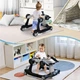 Детские ходунки с игровой панелью Costway, серый - изображение 5