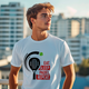 Футболка мужская с принтом игры Padel (Падел-теннис) "Eat Sleep Padel Repeat" Белый Push IT S ФП013245S - изображение 2